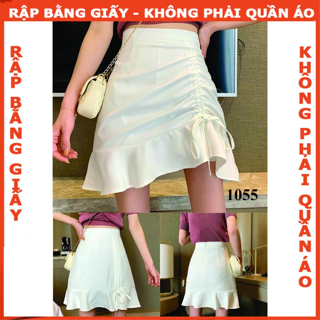 Rập chân váy A- rập giấy mã 1055 (BẢN VẼ)