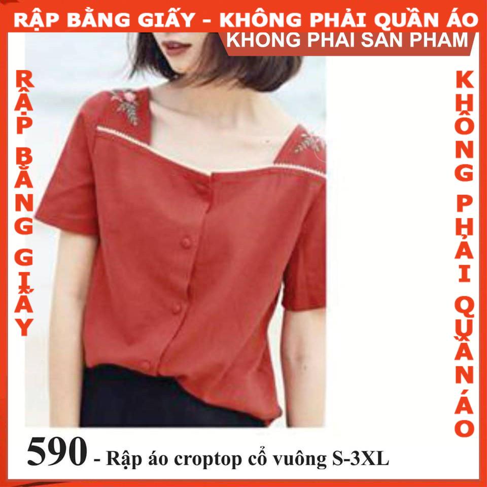 Rập giấy A0 mã 590 (BẢN VẼ)