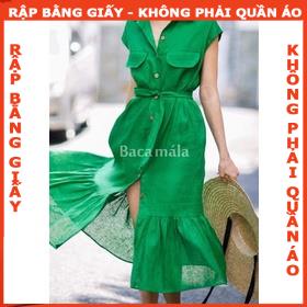 Rập giấy A0 mã 1553 - rập đầm sơ mi