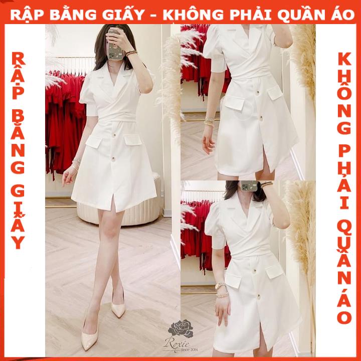 Rập giấy A0 mã 1522 - đầm cổ danton (BẢN VẼ)
