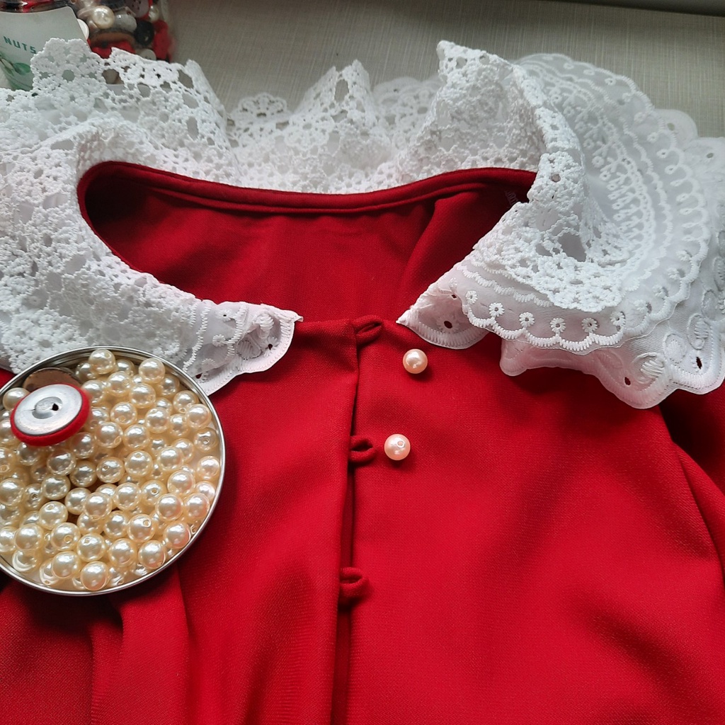 Rập giấy mã 1355- áo cổ sen