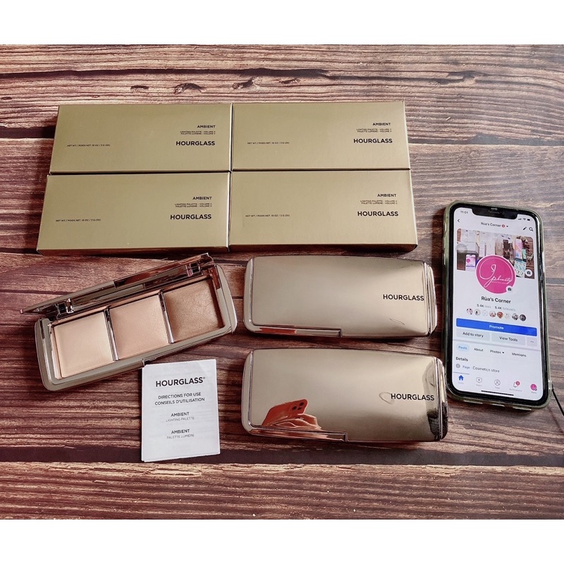Bảng phấn Highlight Hourglass Ambient Lighting Palette Volume II