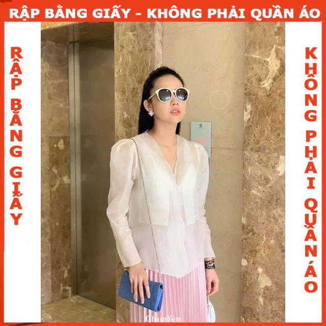 Rập áo tay phồng mã 1101- giấy A0 (BẢN VẼ)