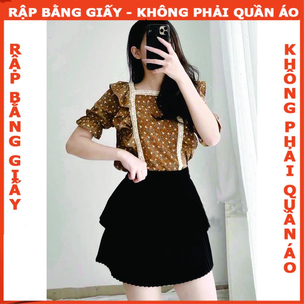 Rập giấy áo cổ vuông mã 1156 (BẢN VẼ)