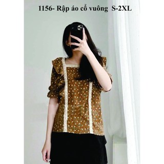 Rập giấy áo cổ vuông mã 1156 (BẢN VẼ)