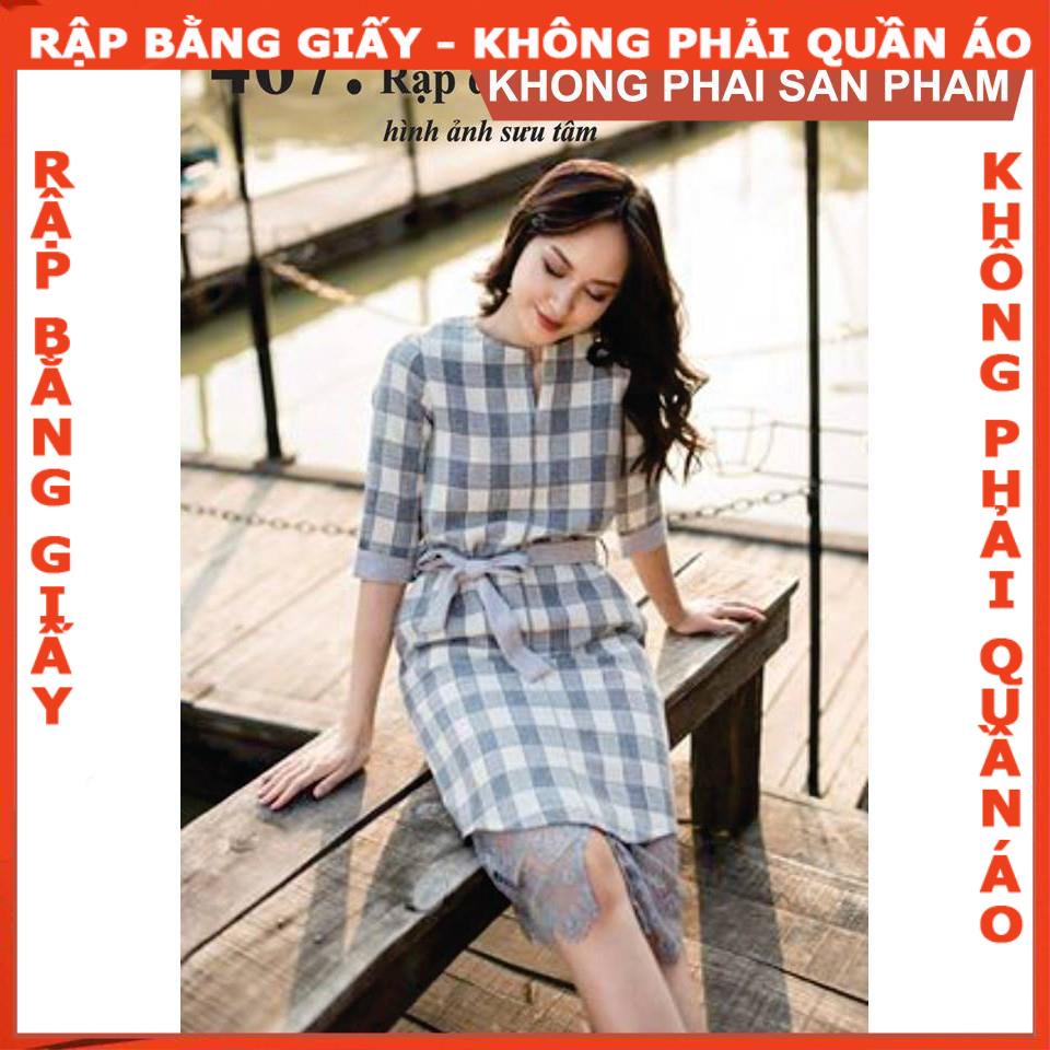 Rập giấy mã 467 -Rập đầm suông (BẢN VẼ)