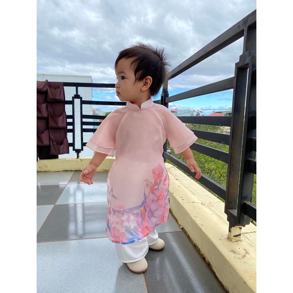 Rập giấy A0 mã AD31- áo dài bé