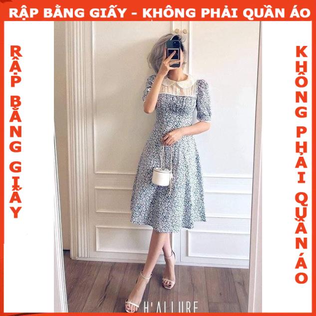 Rập giấy A0 mã 1585- rập đầm cổ sen (BẢN VẼ)