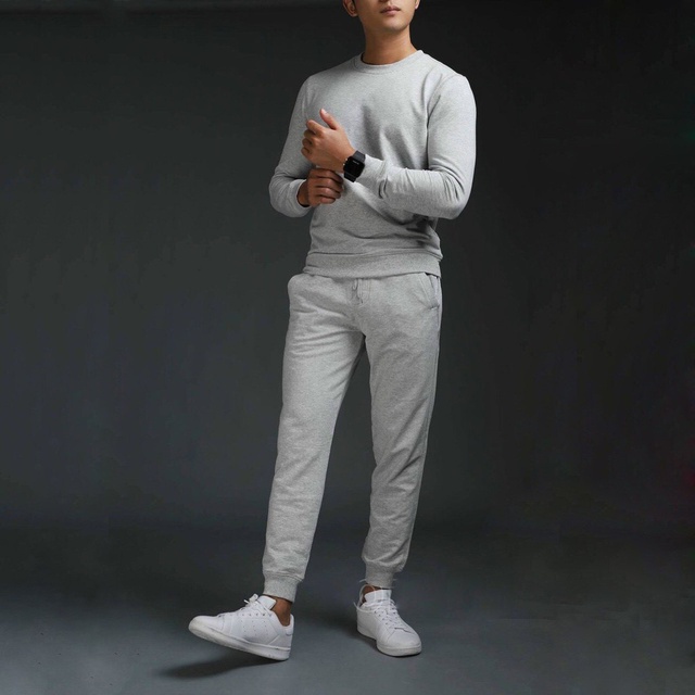 Rập giấy A0 mã B47 - bộ thun dài tay nam