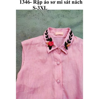 Rập giấy A0 áo sơ mi sát nách mã 1346