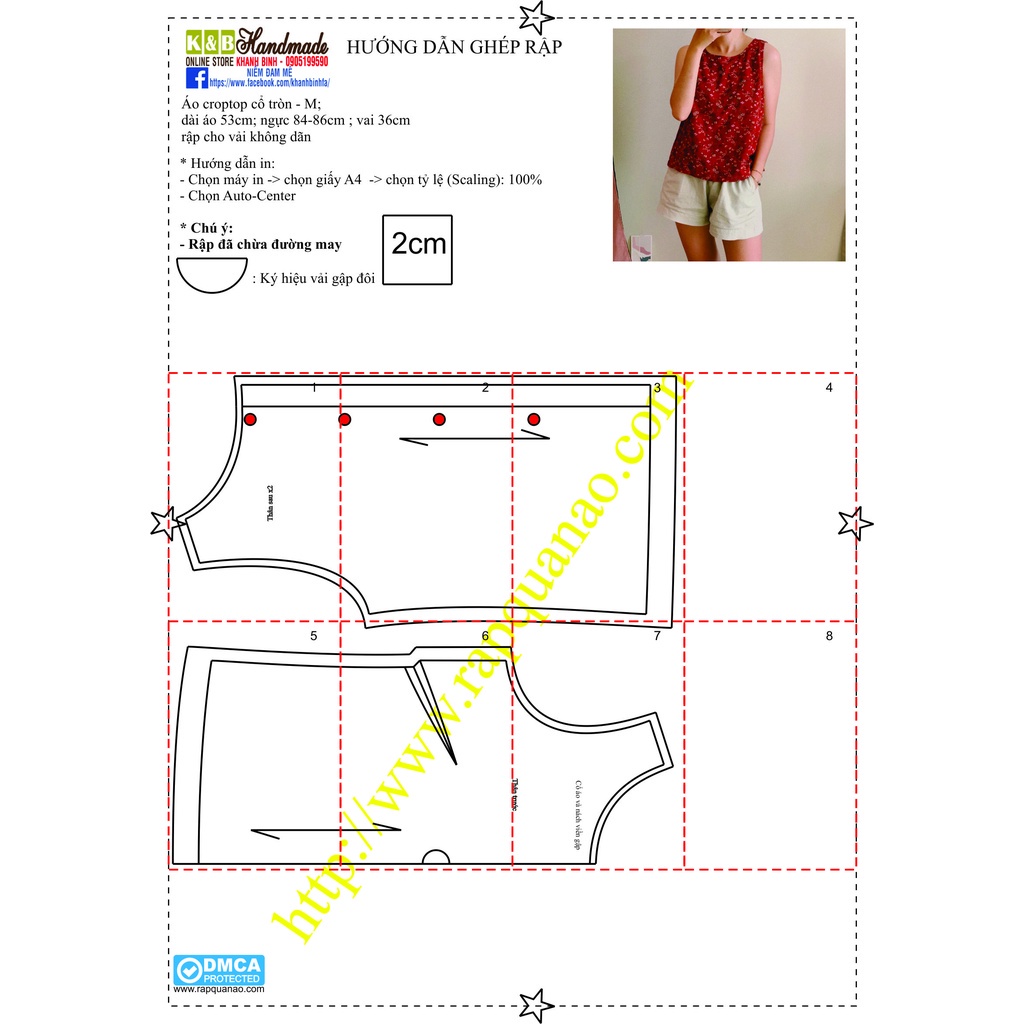 Rập giấy A0 mã 187- rập áo dạng bản vẽ