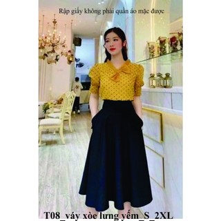 Rập giấy A0 mã T08 -rập chân váy