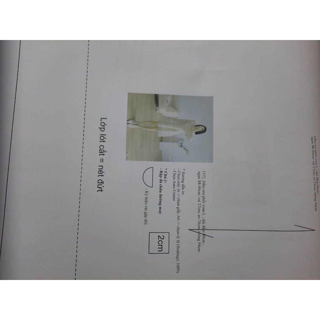 Rập giấy A0 mã 1572