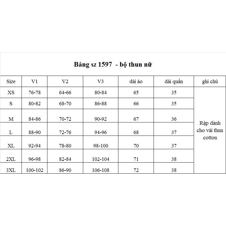 Rập giấy A0 mã 1597- rập bộ thun