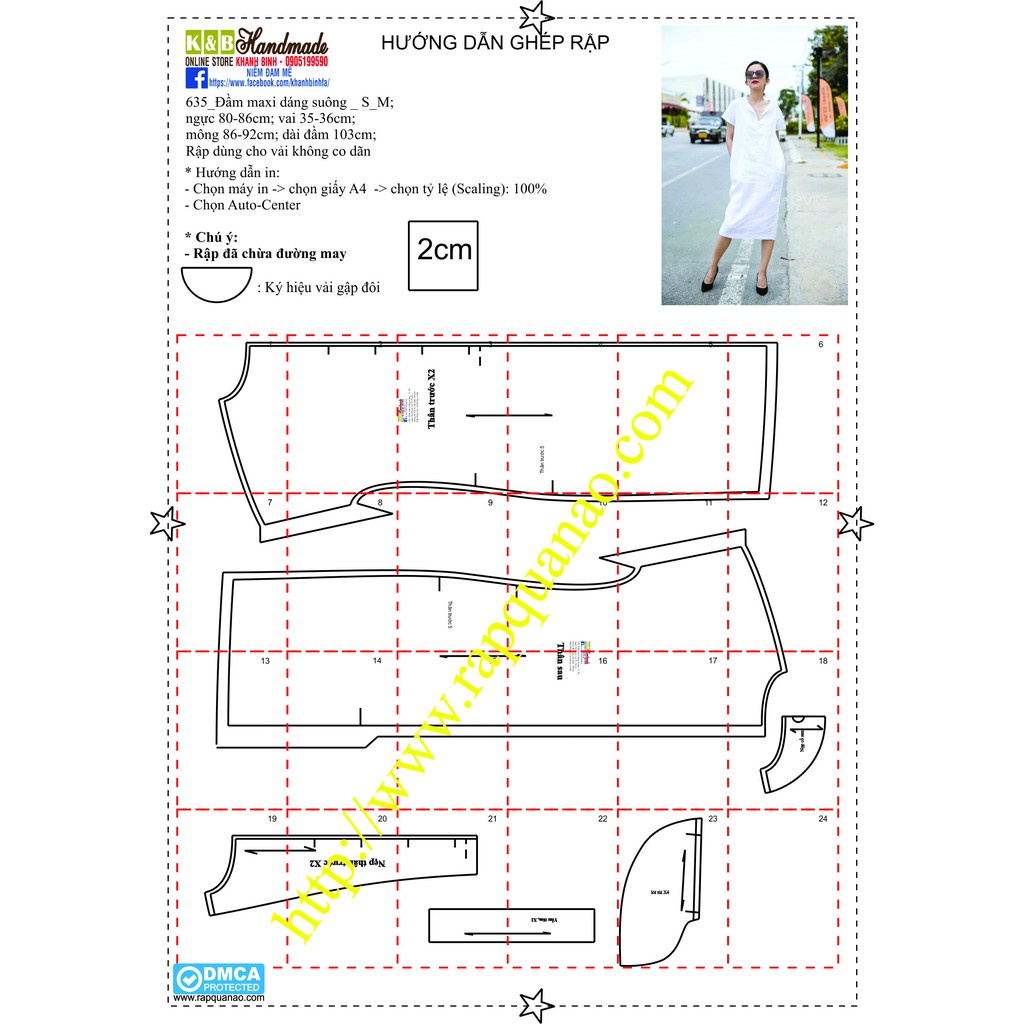 Rập giấy A0 in màu mã 635