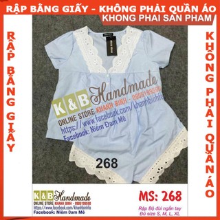 Rập giấy mã 268 (BẢN VẼ)