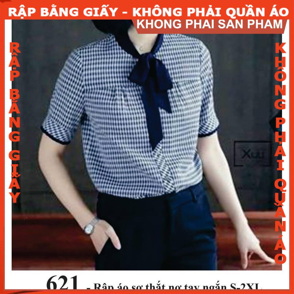 Rập giấy A0 mã 621 (BẢN VẼ) rập sơ mi