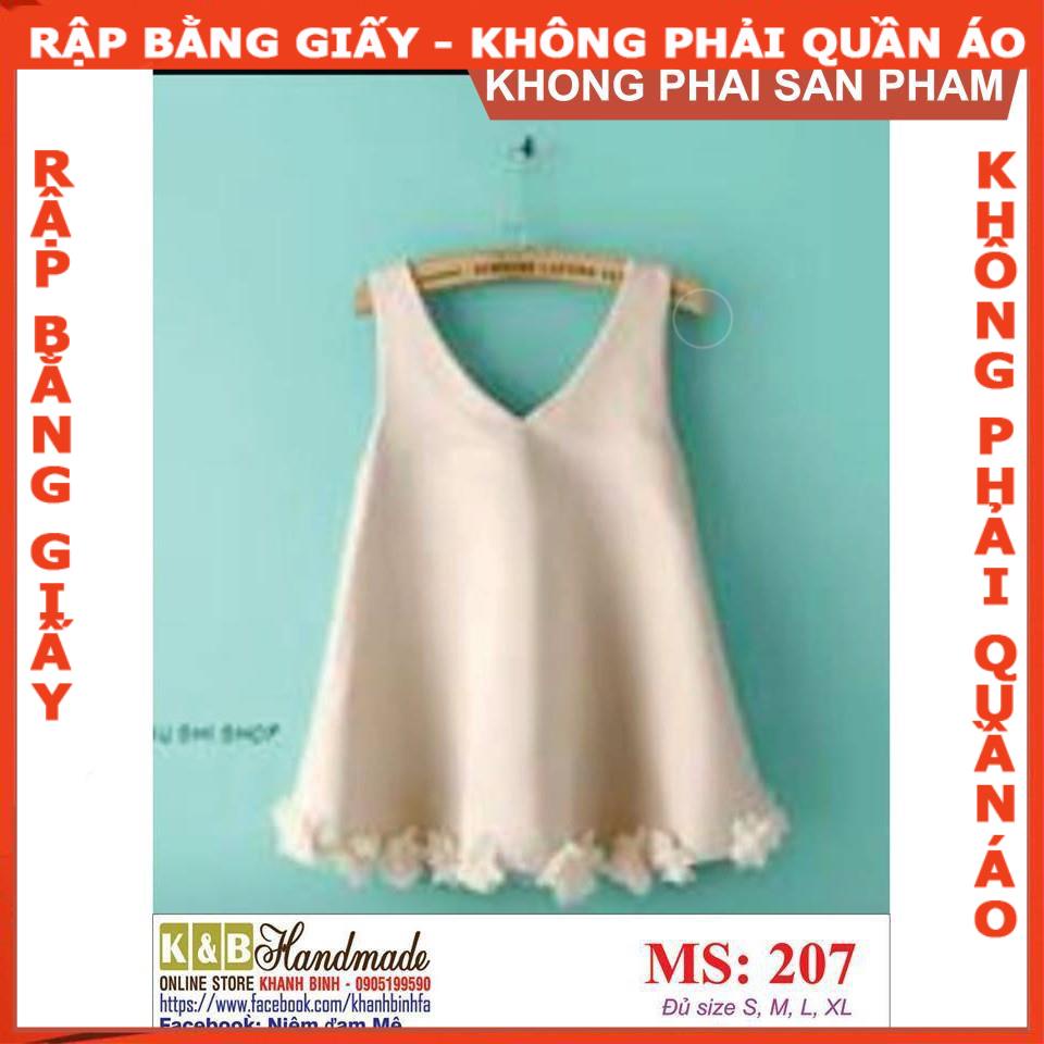 Rập giấy A0 mã 207 (BẢN VẼ)