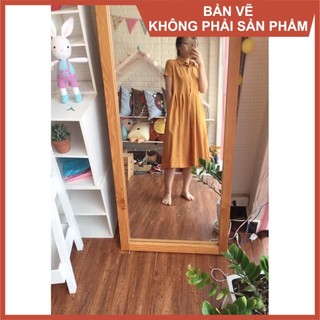 Rập giấy mã 684 (BẢN VẼ) rập đầm sơ mi