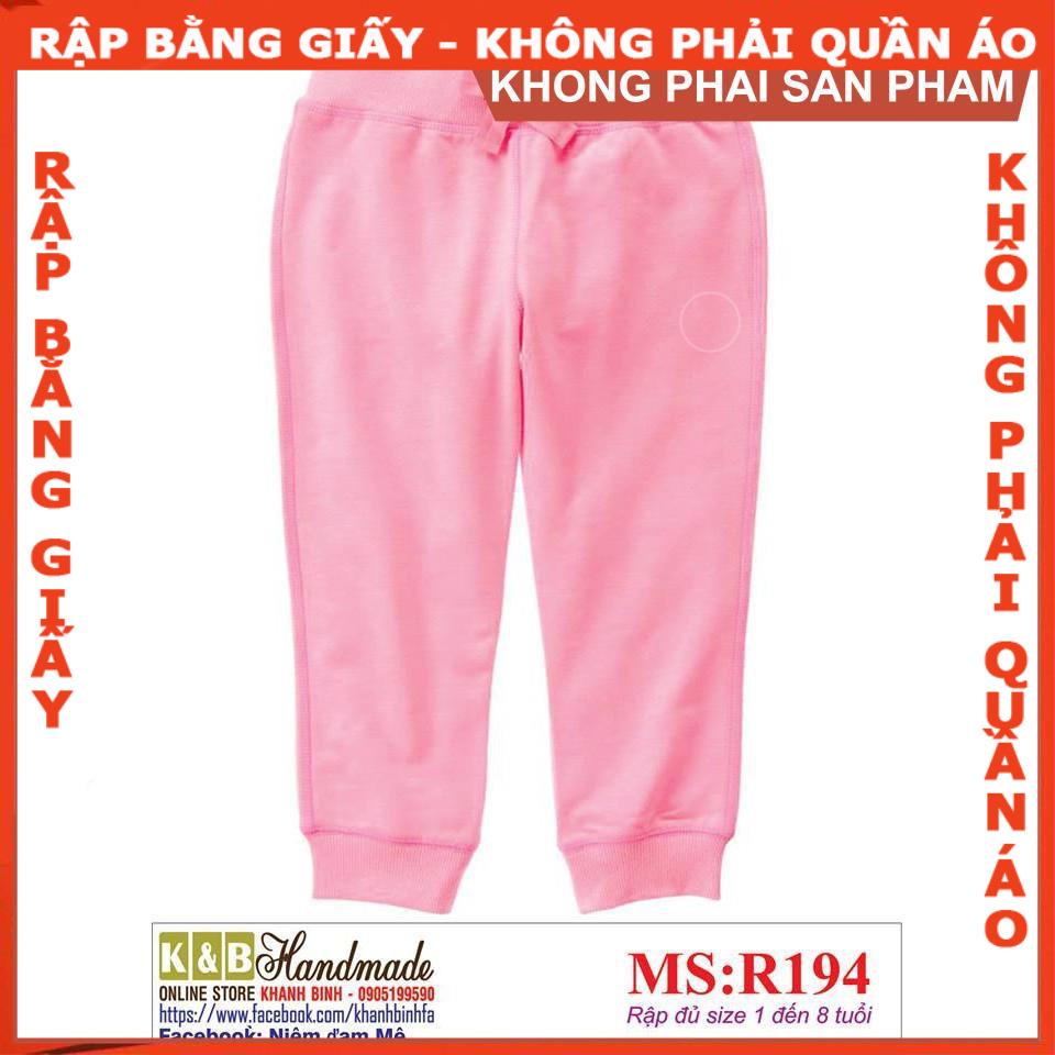 Rập giấy A0 mã R194 (BẢN VẼ)