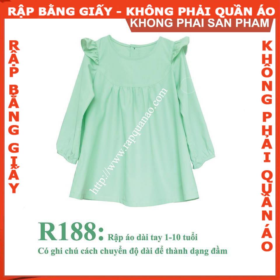 Rập giấy A0 mã R188 (BẢN VẼ)