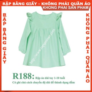 Rập giấy A0 mã R188 (BẢN VẼ)