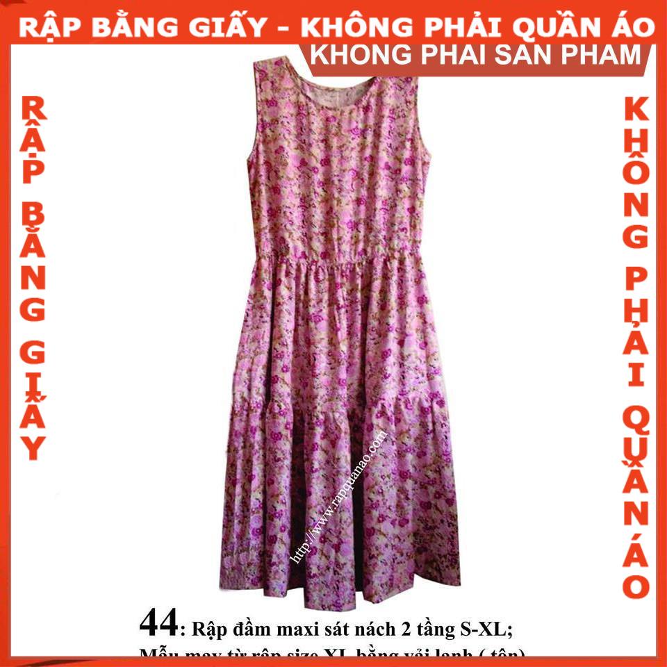 Rập giấy mã 44 - Rập K & B Handmade (BẢN VẼ)