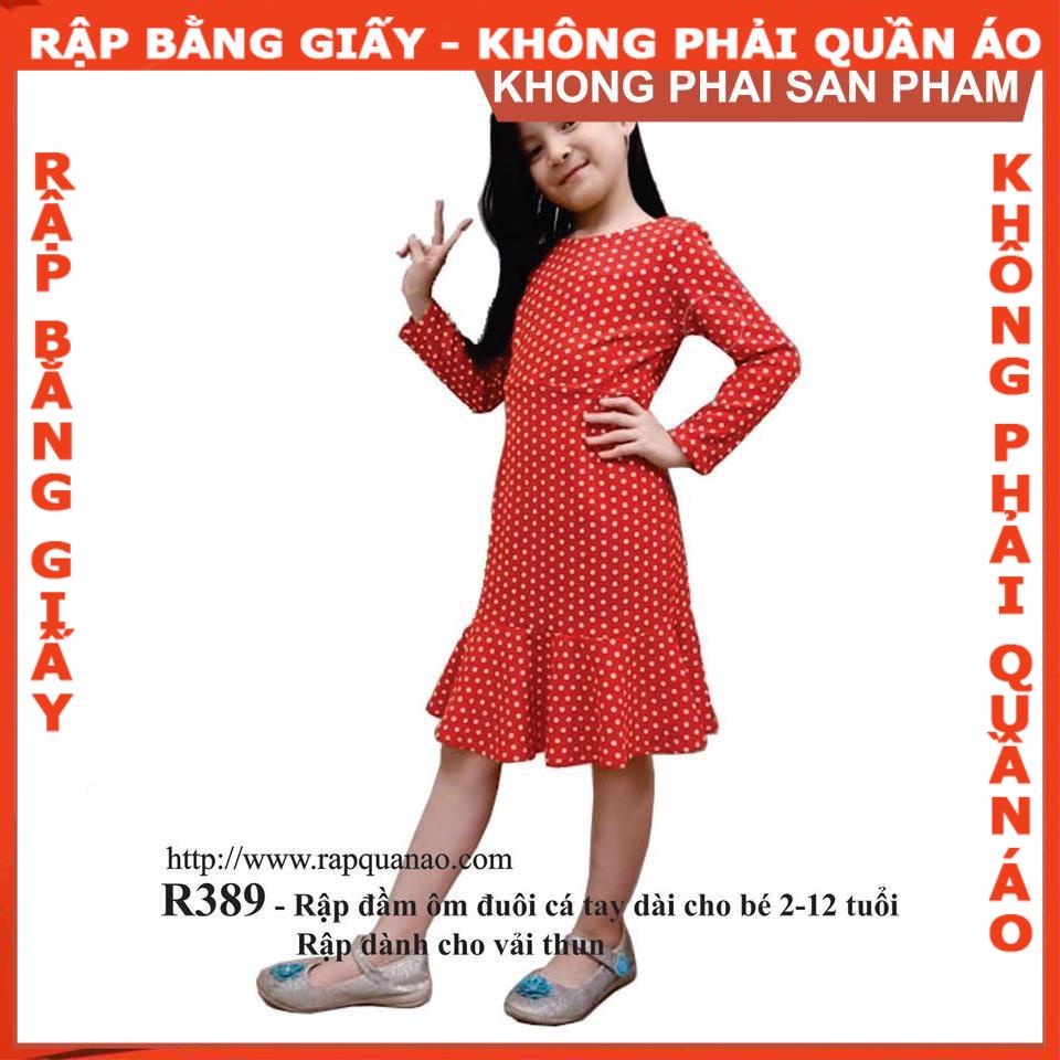 Rập giấy A0 mã R389 (BẢN VẼ)