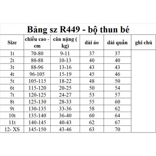 Rập giấy A0 mã R449- Rập bộ thun