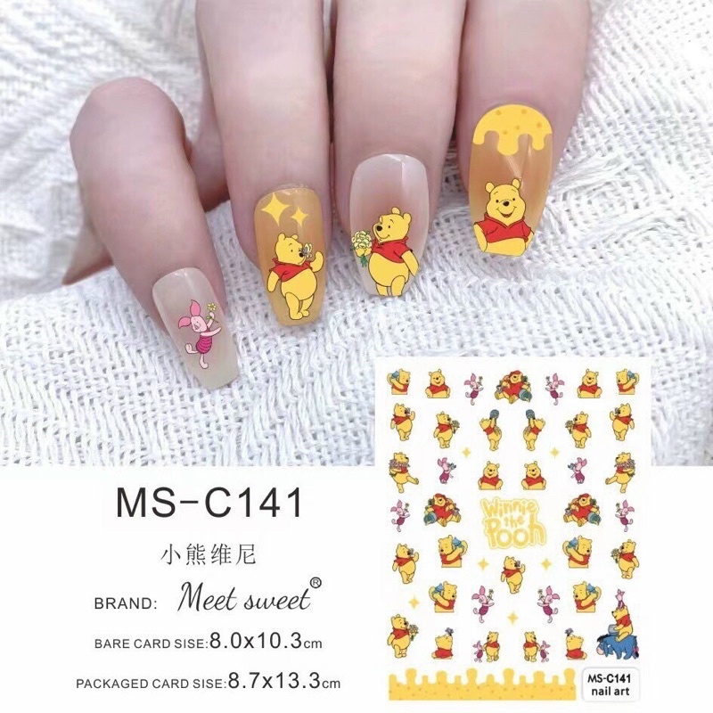 Sticker các mẫu dán móng tay Album 4