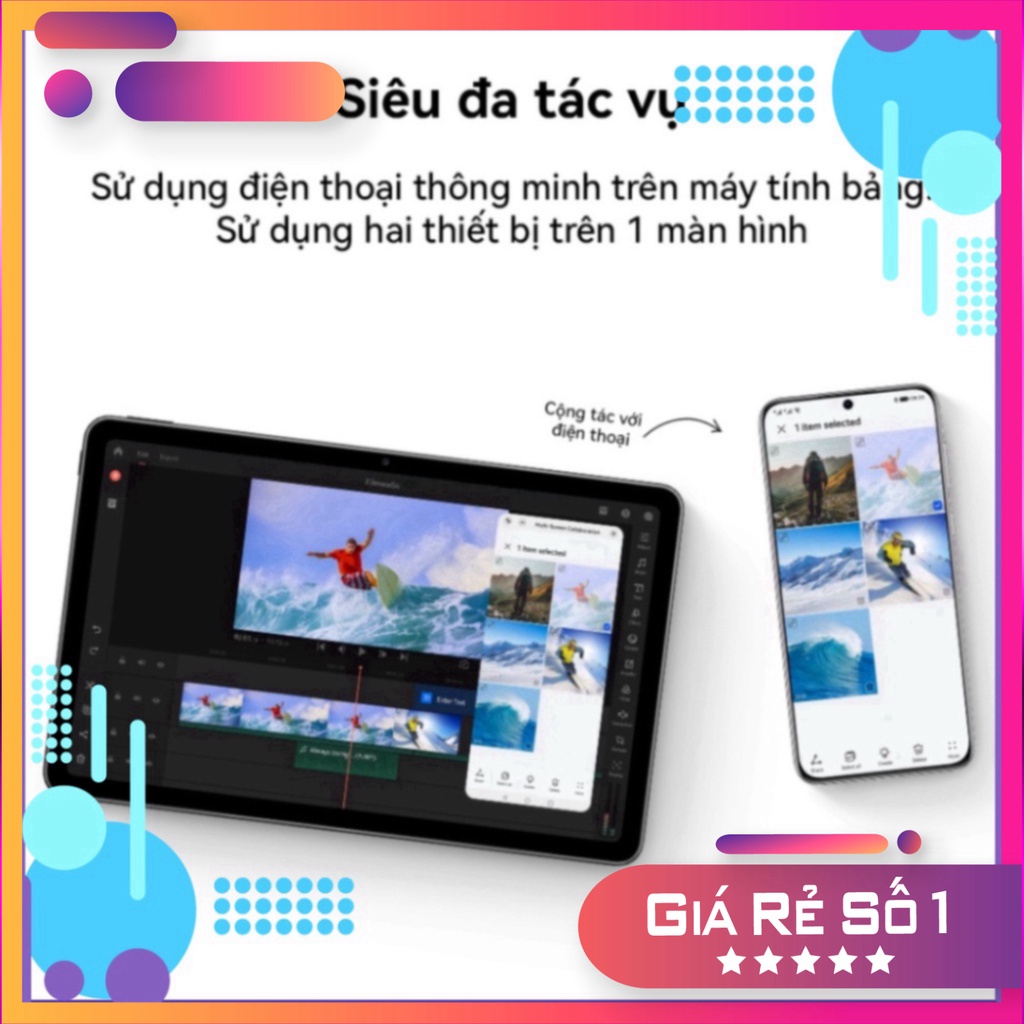 (Sale) Máy Tính Bảng HUAWEI MatePad | Màn hình 2K FullView | Cộng tác đa màn hình ( sale ) Miễn phí giao hàng . . .