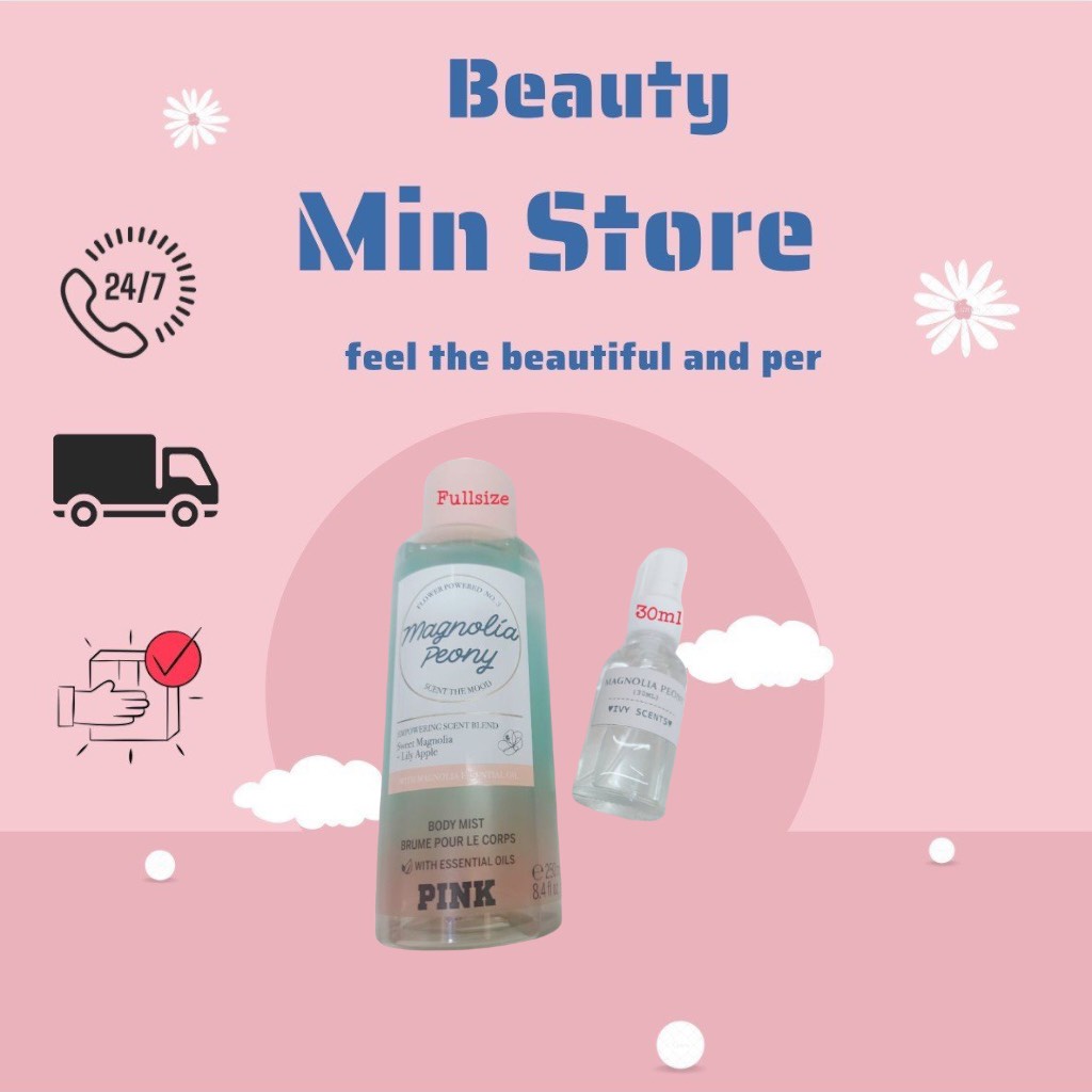 Xịt Thơm Toàn Thân Body Mist VS - MAGNOLIA PEONY