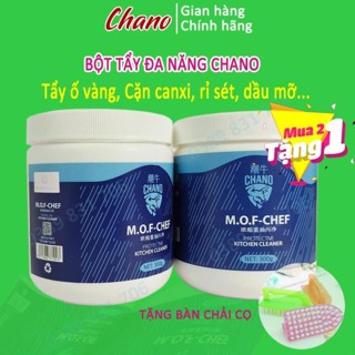 Bột tẩy đa năng CHANO Tẩy vết dầu mỡ, muội đen, ố vàng bám trên nồi, bếp, gạch mem nhà tắm...