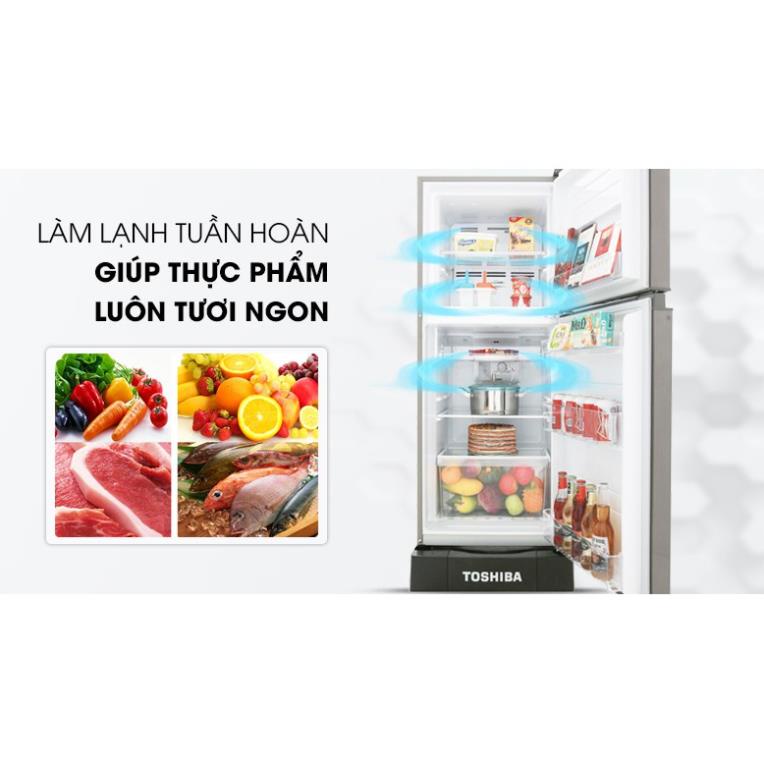 Tủ lạnh Toshiba Inverter 194 lít GR-A25VS  chính hãng   Mới 100%