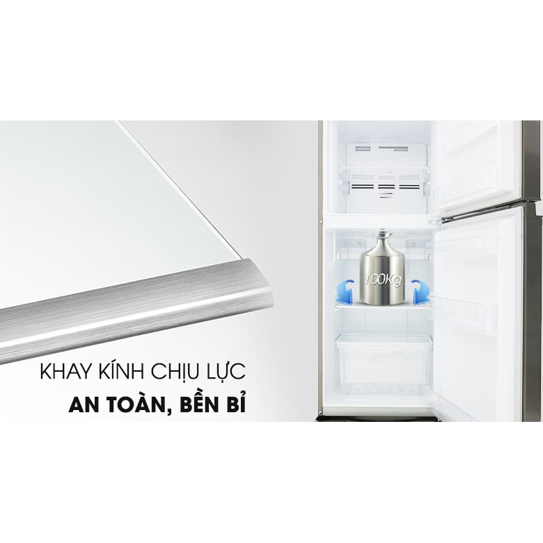 Tủ lạnh Toshiba Inverter 194 lít GR-A25VS  chính hãng   Mới 100%