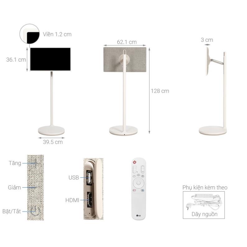 Màn Hình LG StanByMe 2K 27 inch 27ART10AKPL model 2021   Mới 100%
