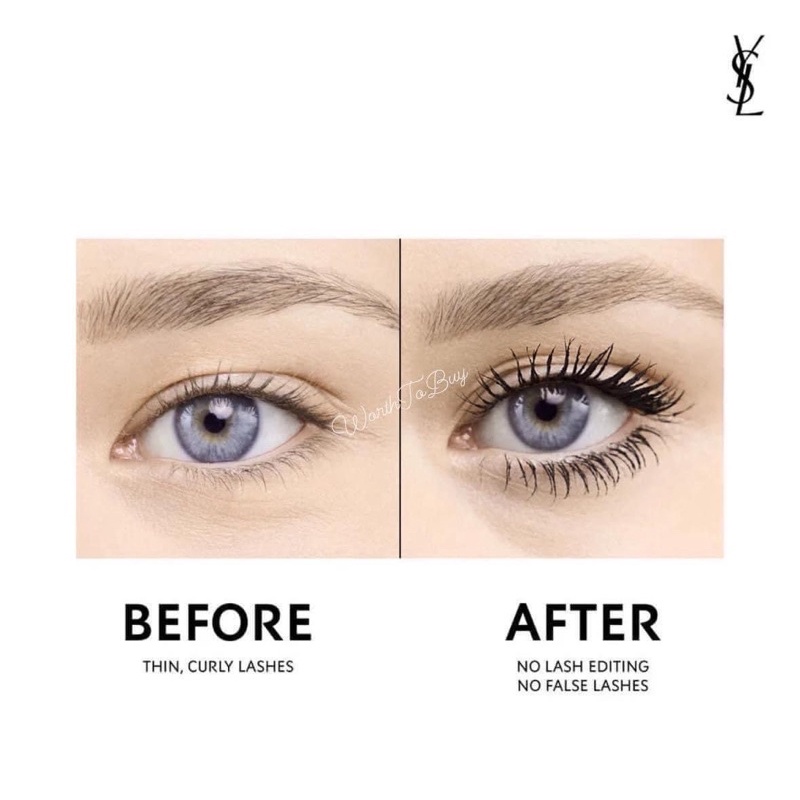 Mascara YSL Lash Clash làm dày dài cong mi cực bền 2ml