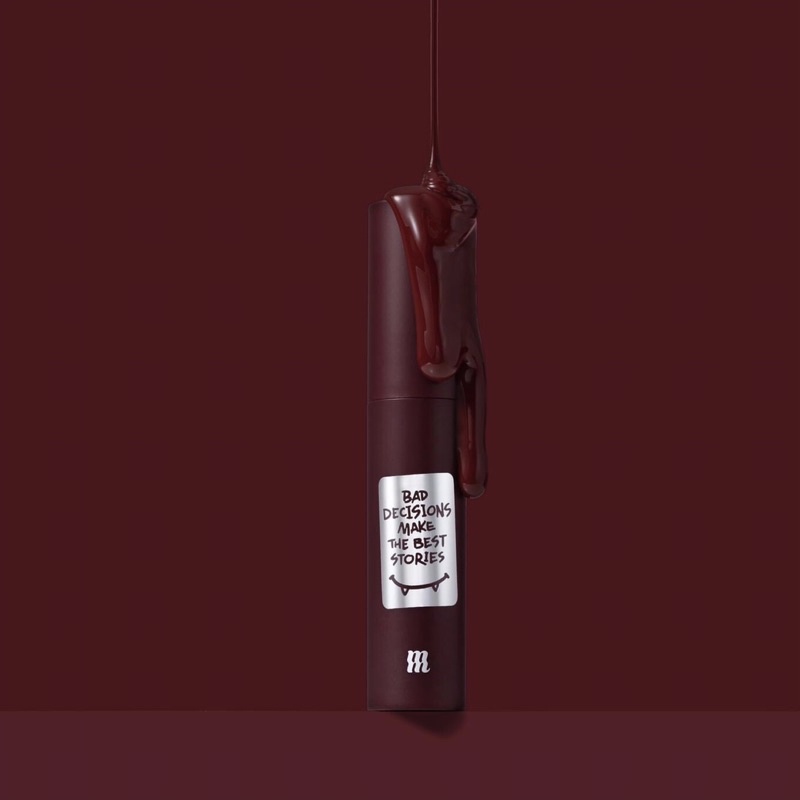 [RED EDITION VỎ ĐỎ] Son kem lì siêu mịn môi Merzy Noir In The Mellow Tint #M13 Vapor Red
