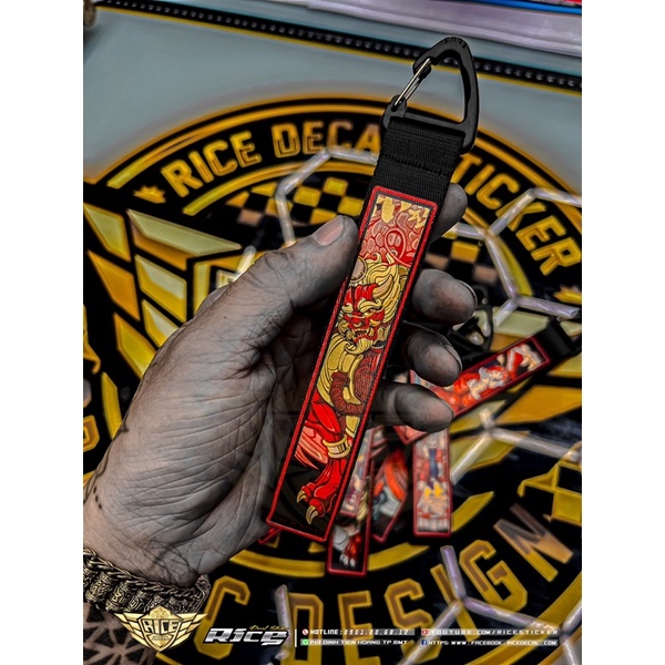 Móc khoá thể loại yakuza samurai oni thần thoại