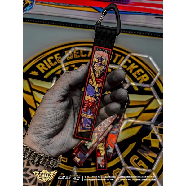 Móc khoá thể loại yakuza samurai oni thần thoại