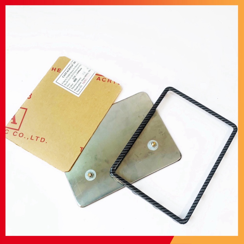 Khung Viền Biển Vân Carbon Bền Màu Cho Xe Máy Có Sẵn Mica Bảo Vệ Full bộ