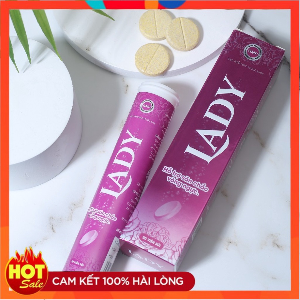 Viên Sủi LADY Tăng Vòng ngực - Hỗ trợ cải thiện vòng ngực - TVK | BigBuy360 - bigbuy360.vn