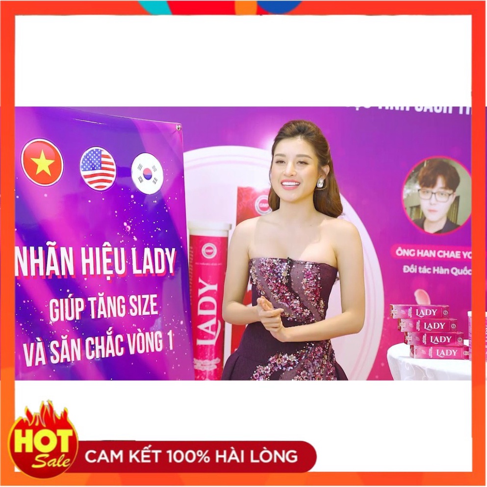 Viên Sủi LADY Tăng Vòng ngực - Hỗ trợ cải thiện vòng ngực - TVK | BigBuy360 - bigbuy360.vn