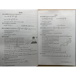 Sách - Bộ đề kiểm tra Toán 9 ( Theo định hướng phát triển năng lực)