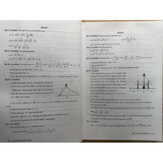 Sách - Bộ đề kiểm tra Toán 9 ( Theo định hướng phát triển năng lực)