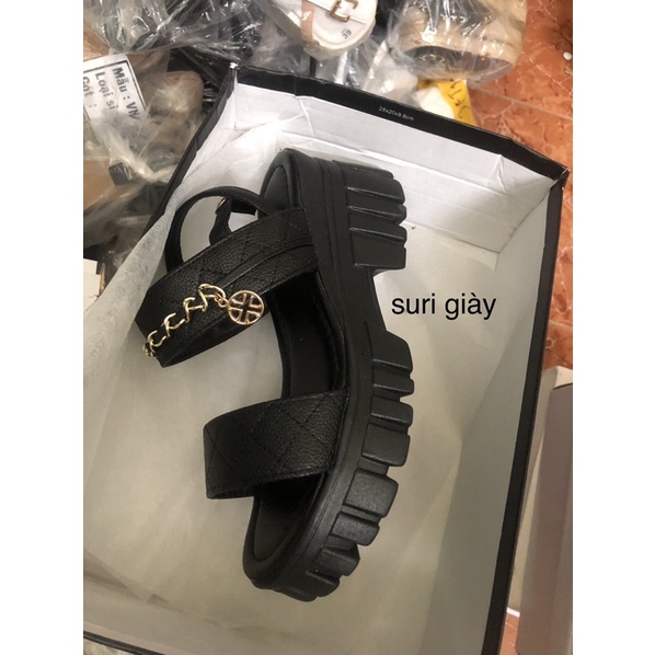 Hot ma 701 sandal đế cao phối xích vintage full hop qc fullbox