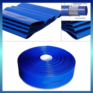Ống bơm nước vải bạt đúc,ống bạt phi 50-80-100 cho bơm chìm tõm - dài 10m