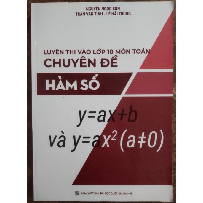 Sách - Luyện thi vào lớp 10 môn Toán chuyên đề Hàm số