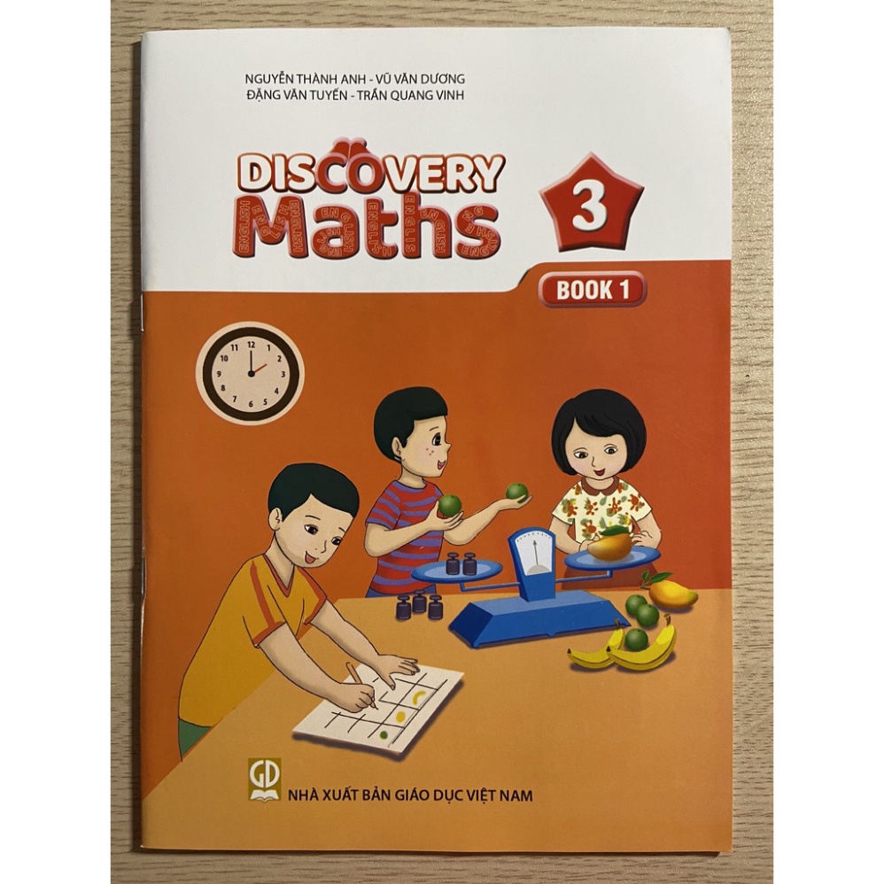 Sách - Discovery Maths 3 ( Book 1 + Book 2)