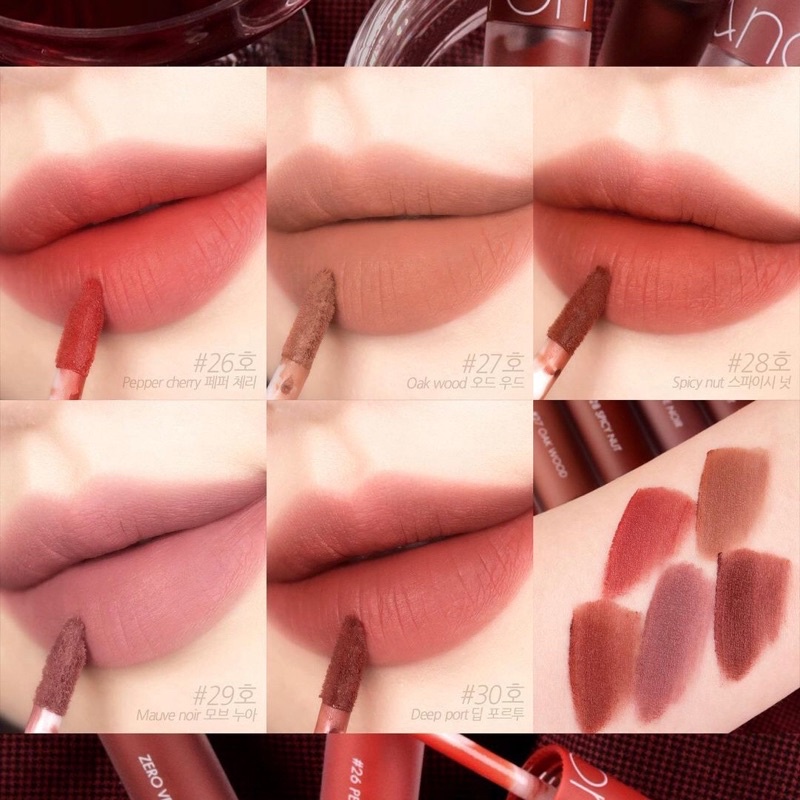 Son kem lì Romand Winery Velvet Zero Velvet Tint